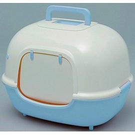 IRIS WNT-510 日本IRIS 橫向除臭貓廁- 粉藍色 IRIS WNT-510 日本IRIS 橫向除臭貓廁- 粉藍色